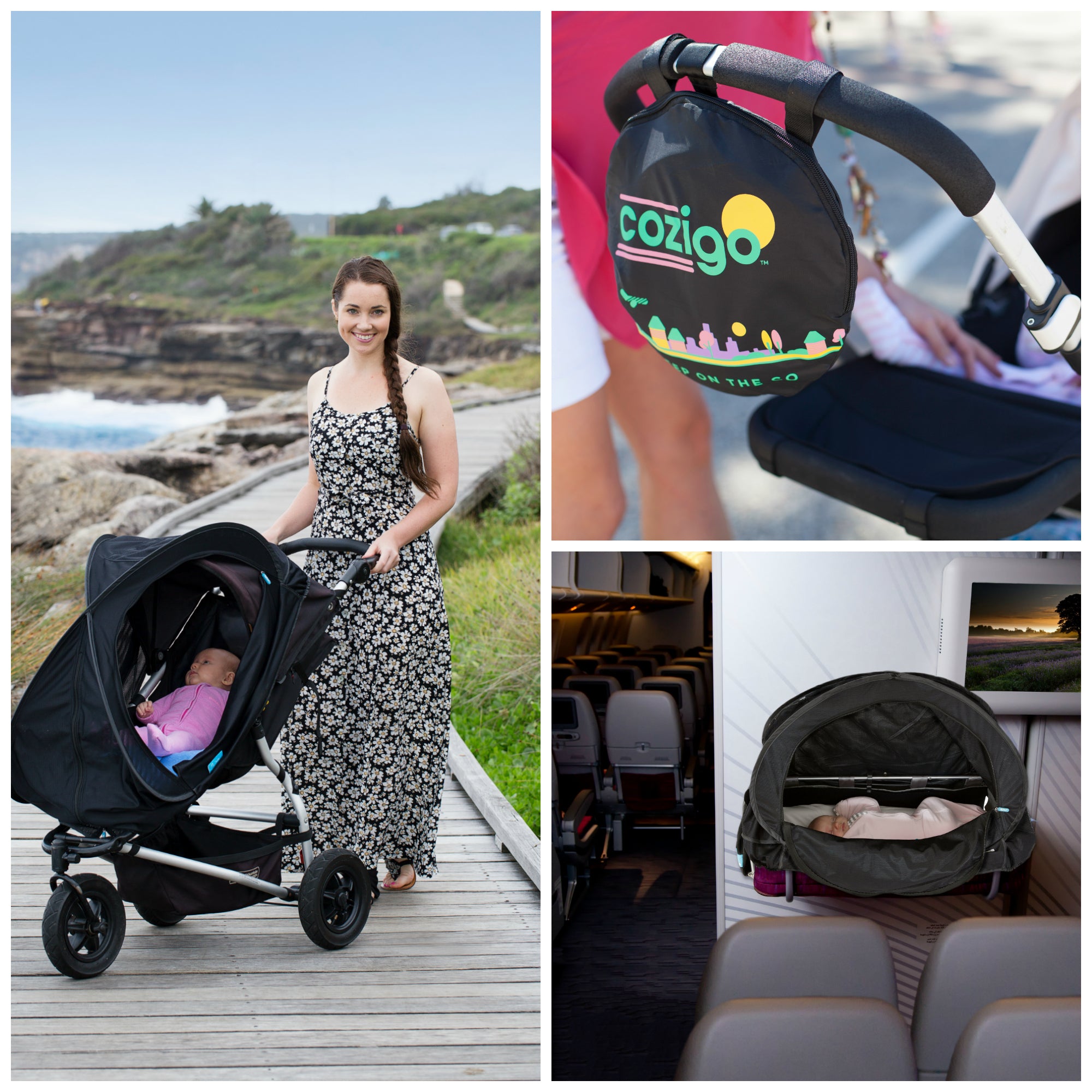 Moonlight Baby Sleep Consultant Melbourne - Cozigo pram cover darkens sleep space