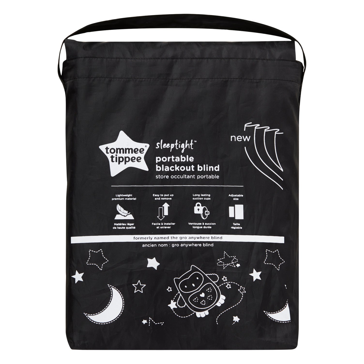 Gro anywhere Portable Blackout Blind Moonlight Baby Sleep