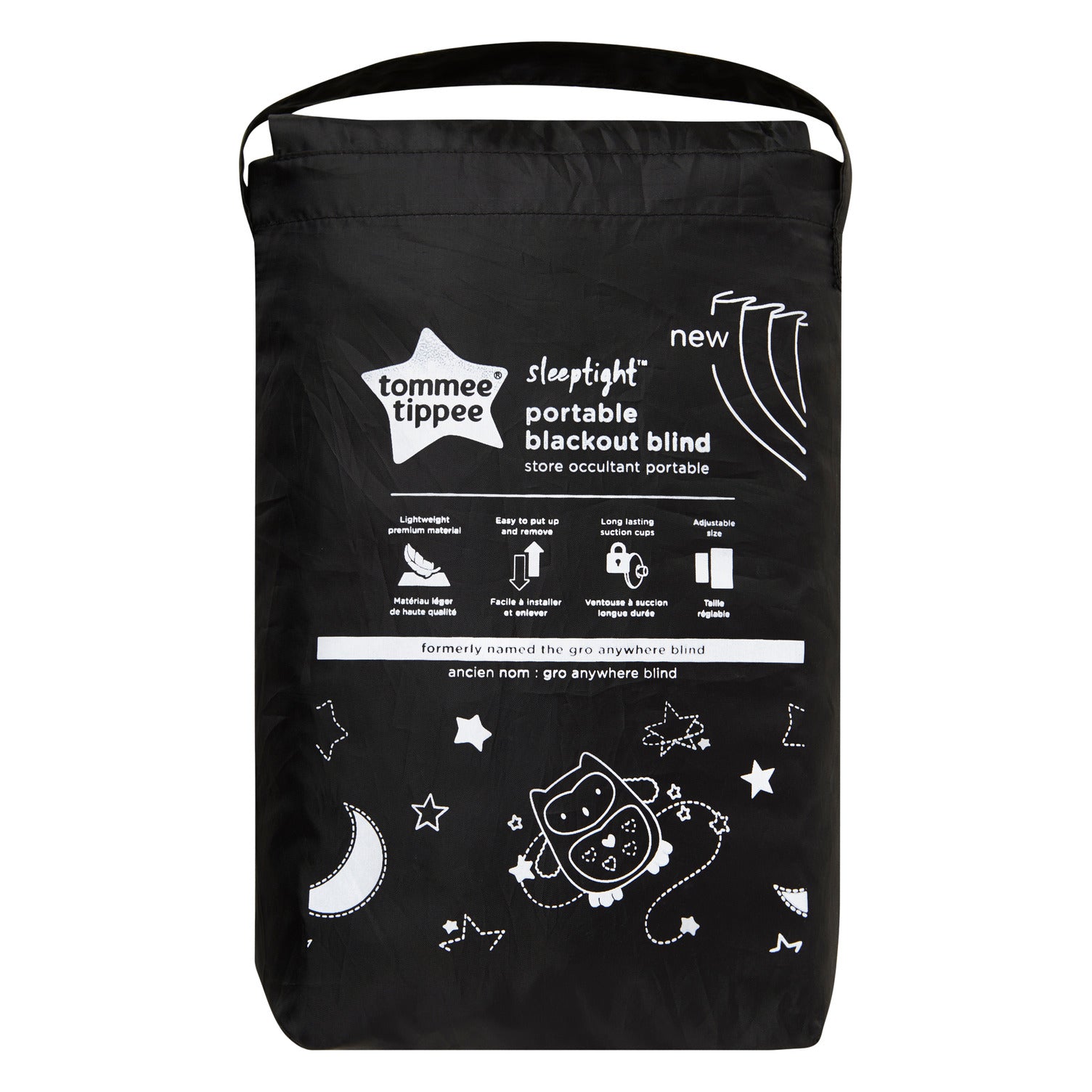 Gro anywhere Portable Blackout Blind Moonlight Baby Sleep
