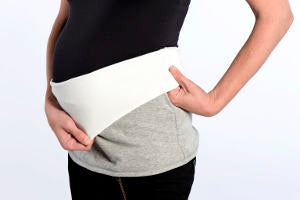 Organic Cotton Reversible Maternity Tummy Bands