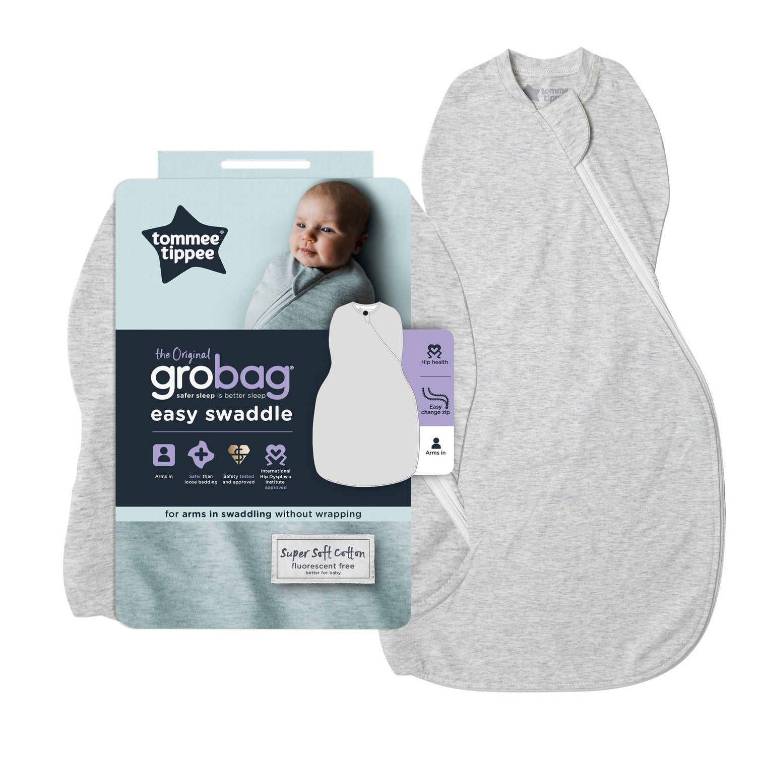 Grobag Easy Swaddle 0 3 Months