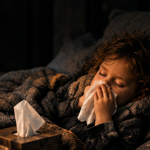 The Sniffly Sleeper - Winter Sick Kit