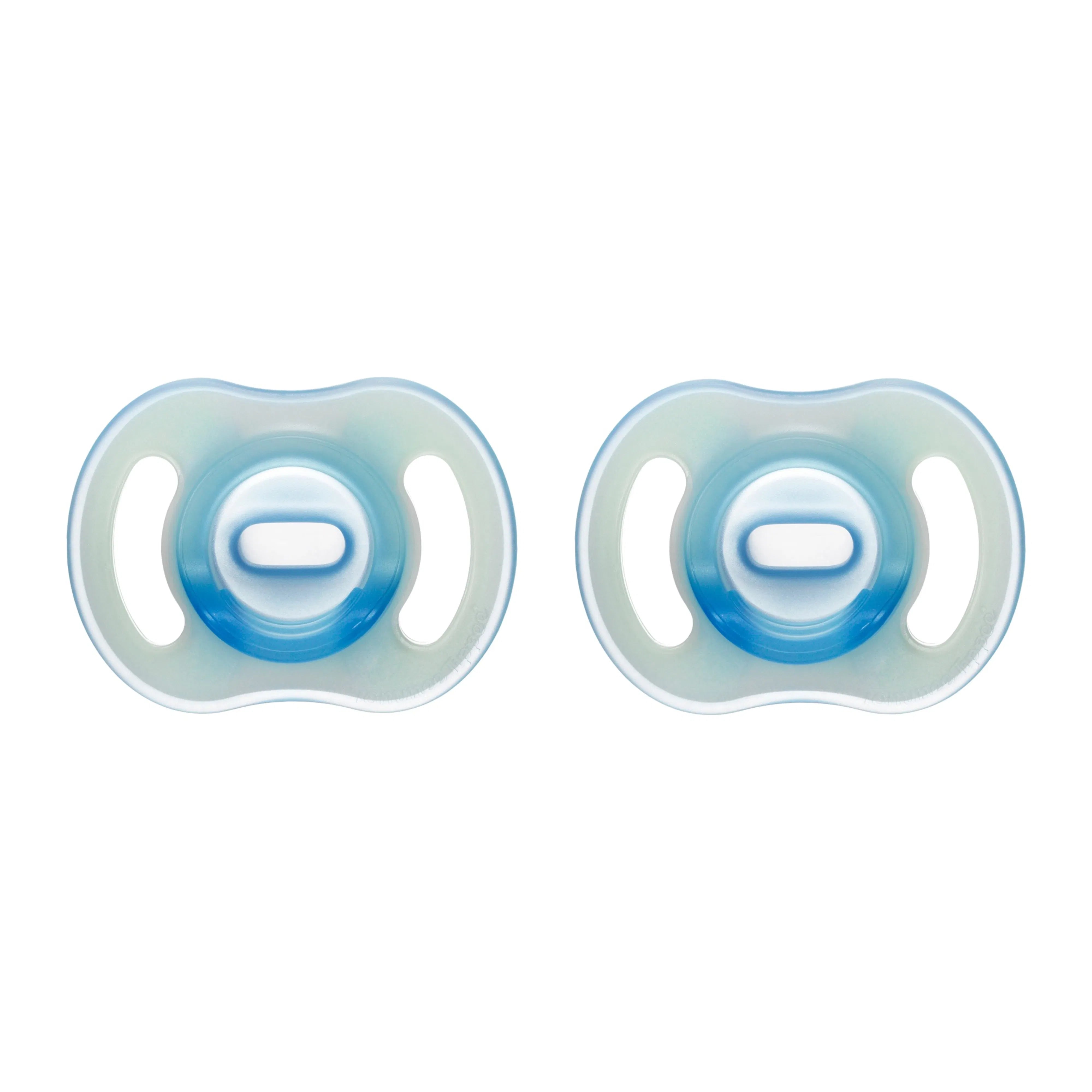 Tommee Tippee Night  Glow Time Soothers 2 Pack 6-18M