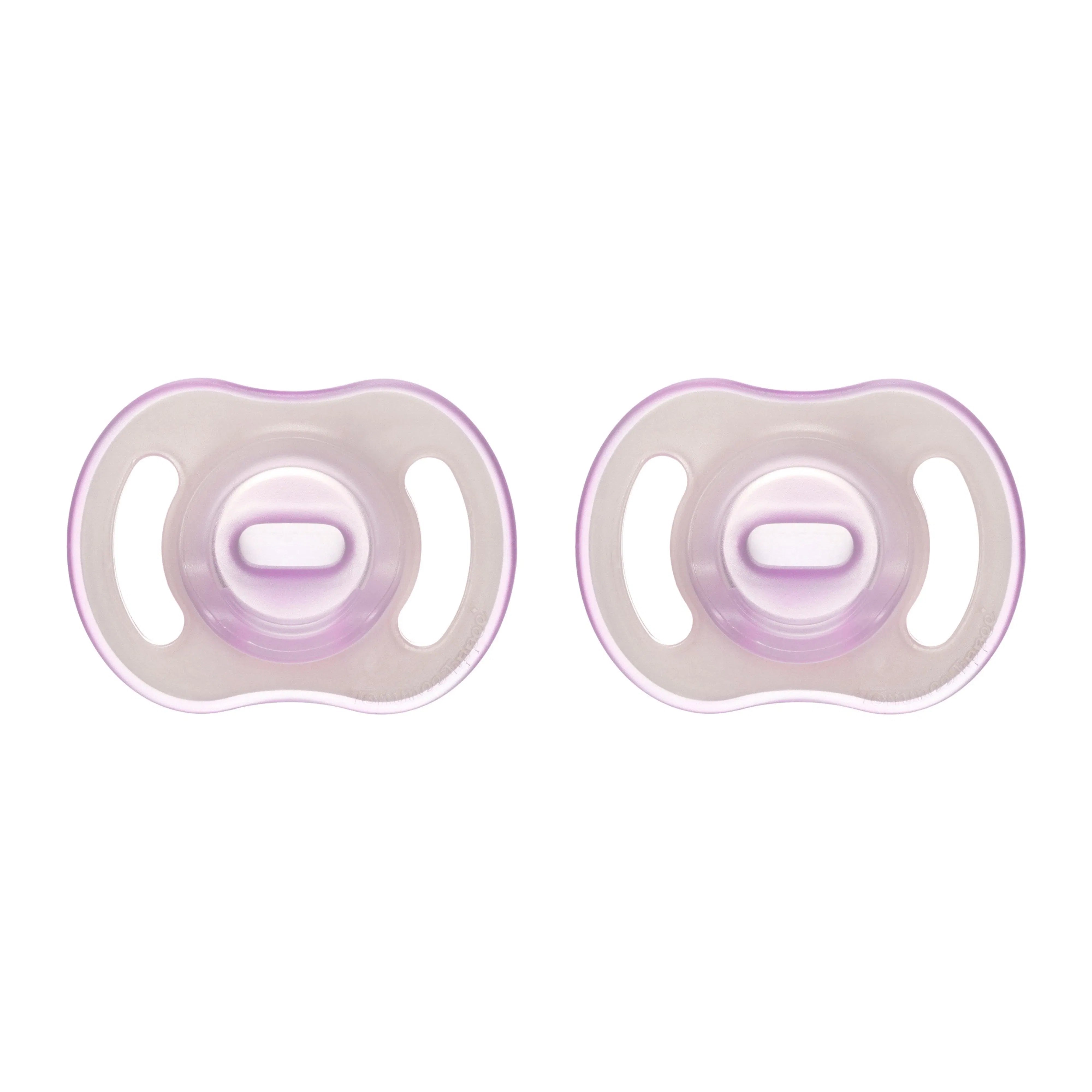 Tommee Tippee Ultra-Light Stayput Night Glow Soother 0-6M 2Pack