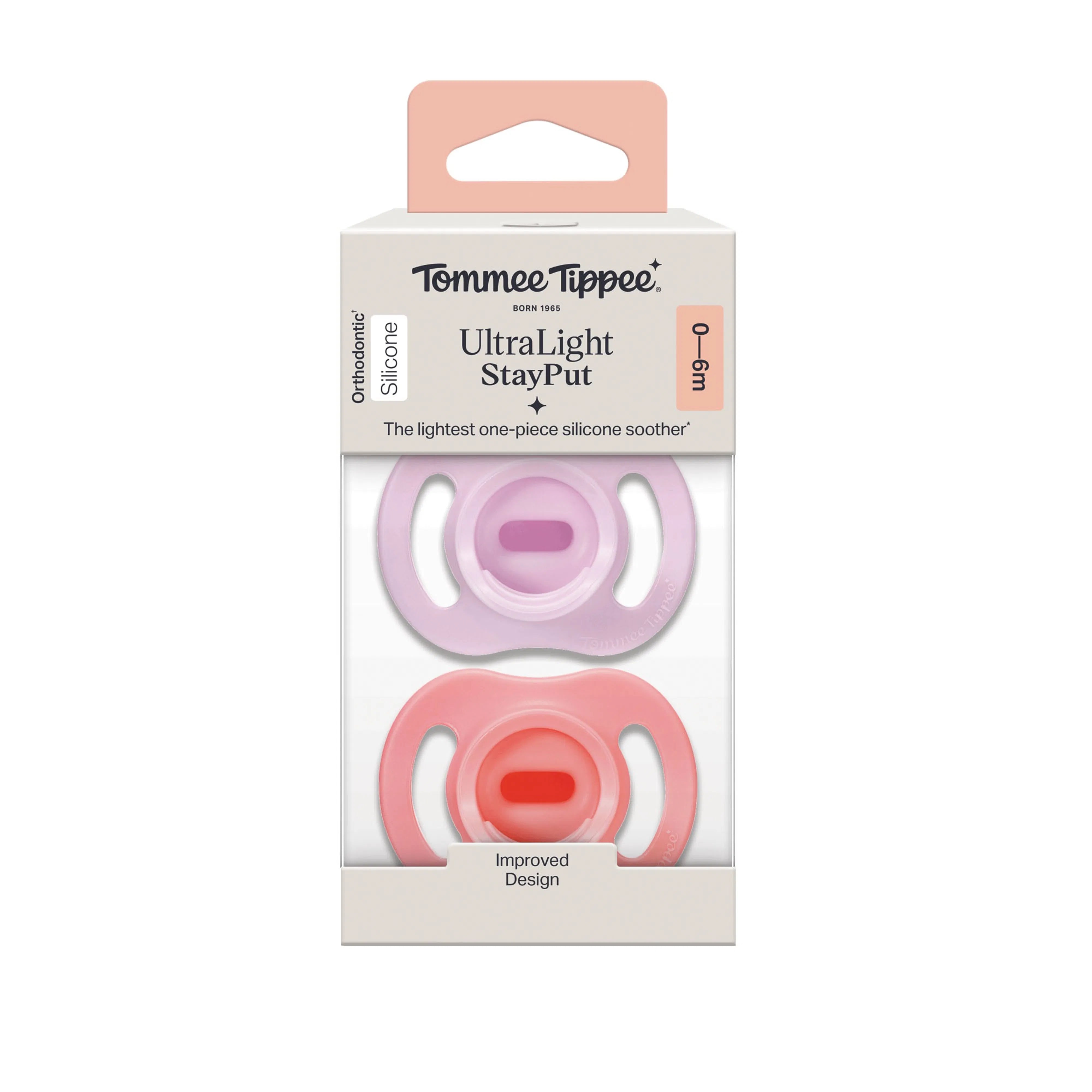 Tommee Tippee Ultra Light Silicone Soother 0 to 6 Months