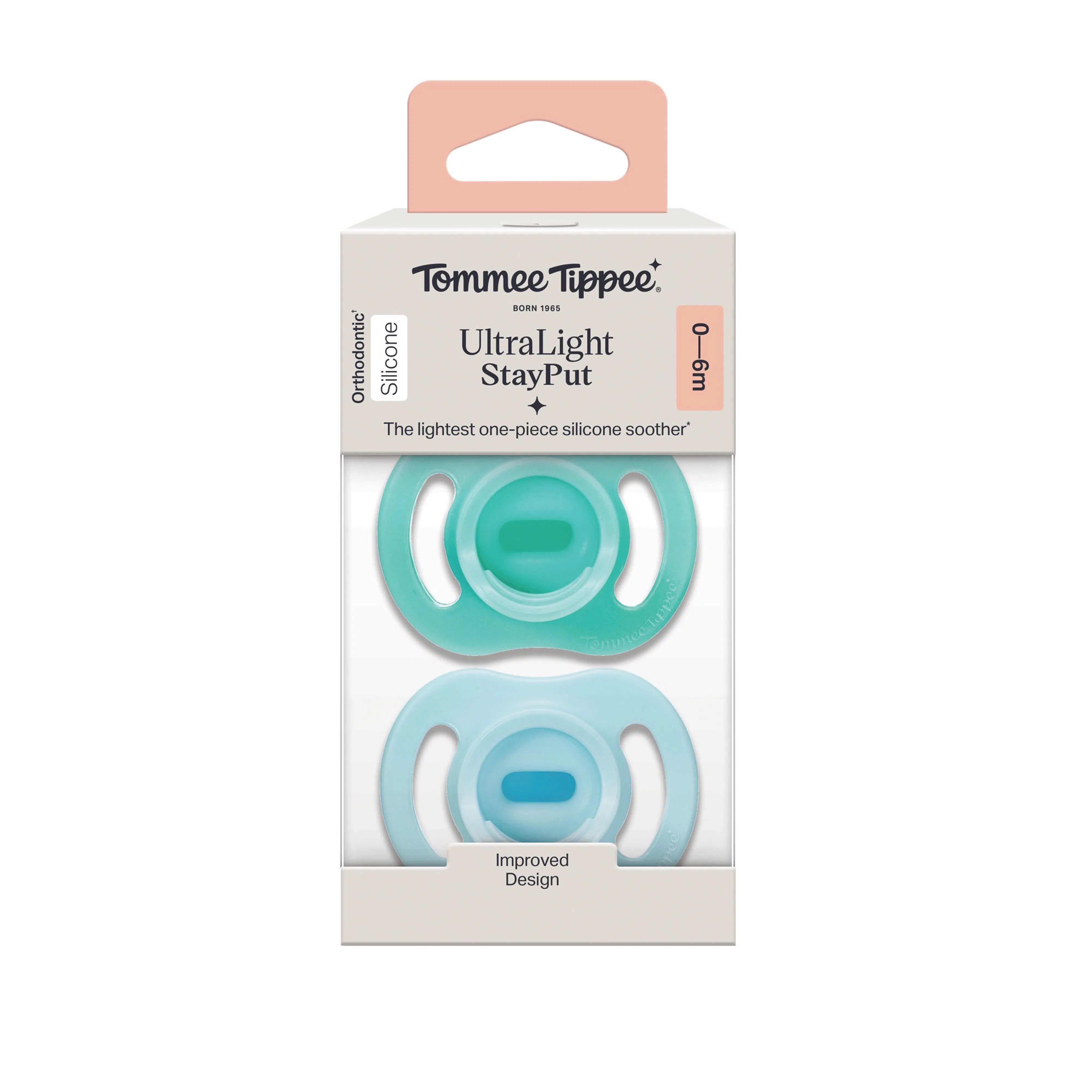 Tommee Tippee Ultra Light Silicone Soother 0 to 6 Months