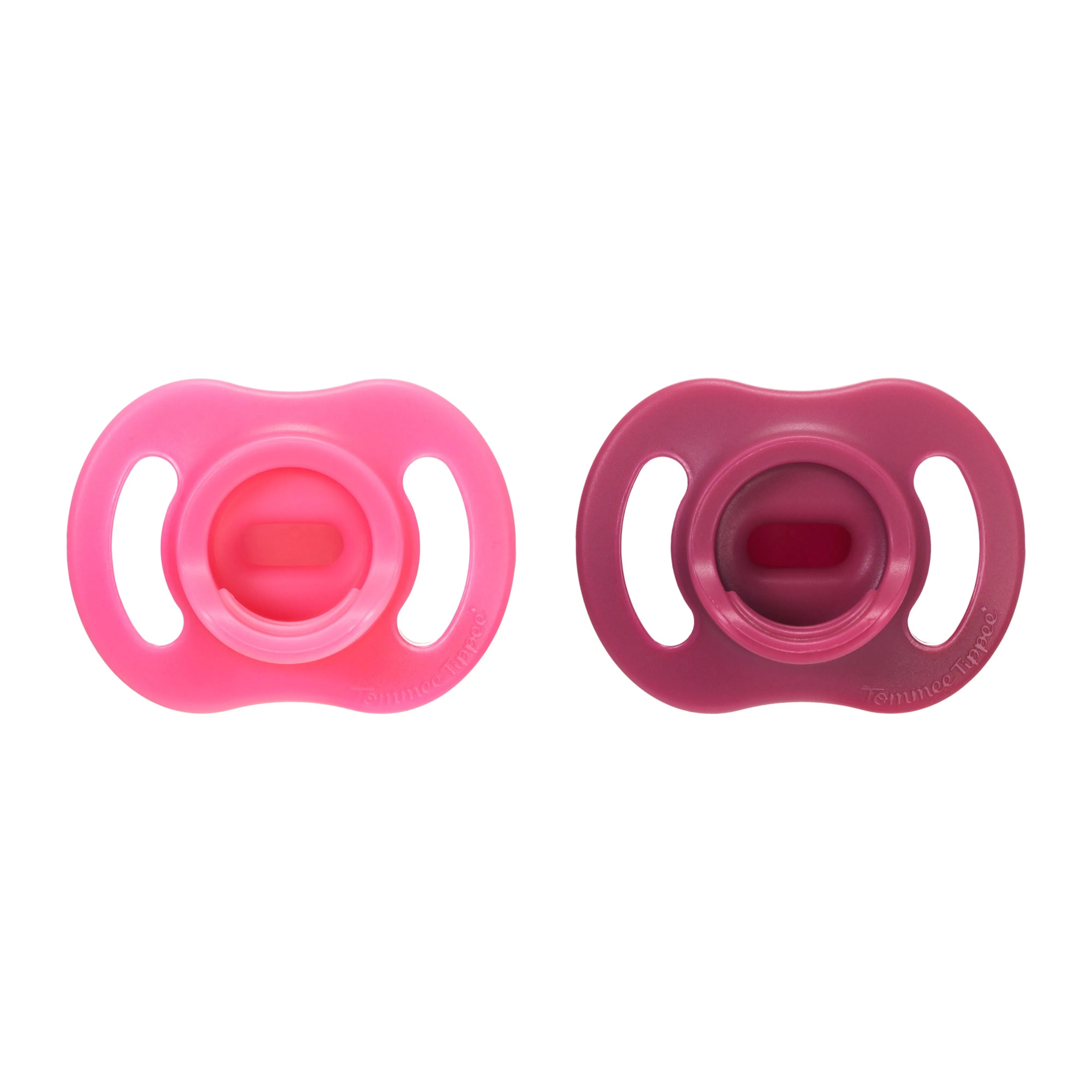 Tommee Tippee Ultra Light StayPut Silicone Soother 2 Pack 6-18 Months