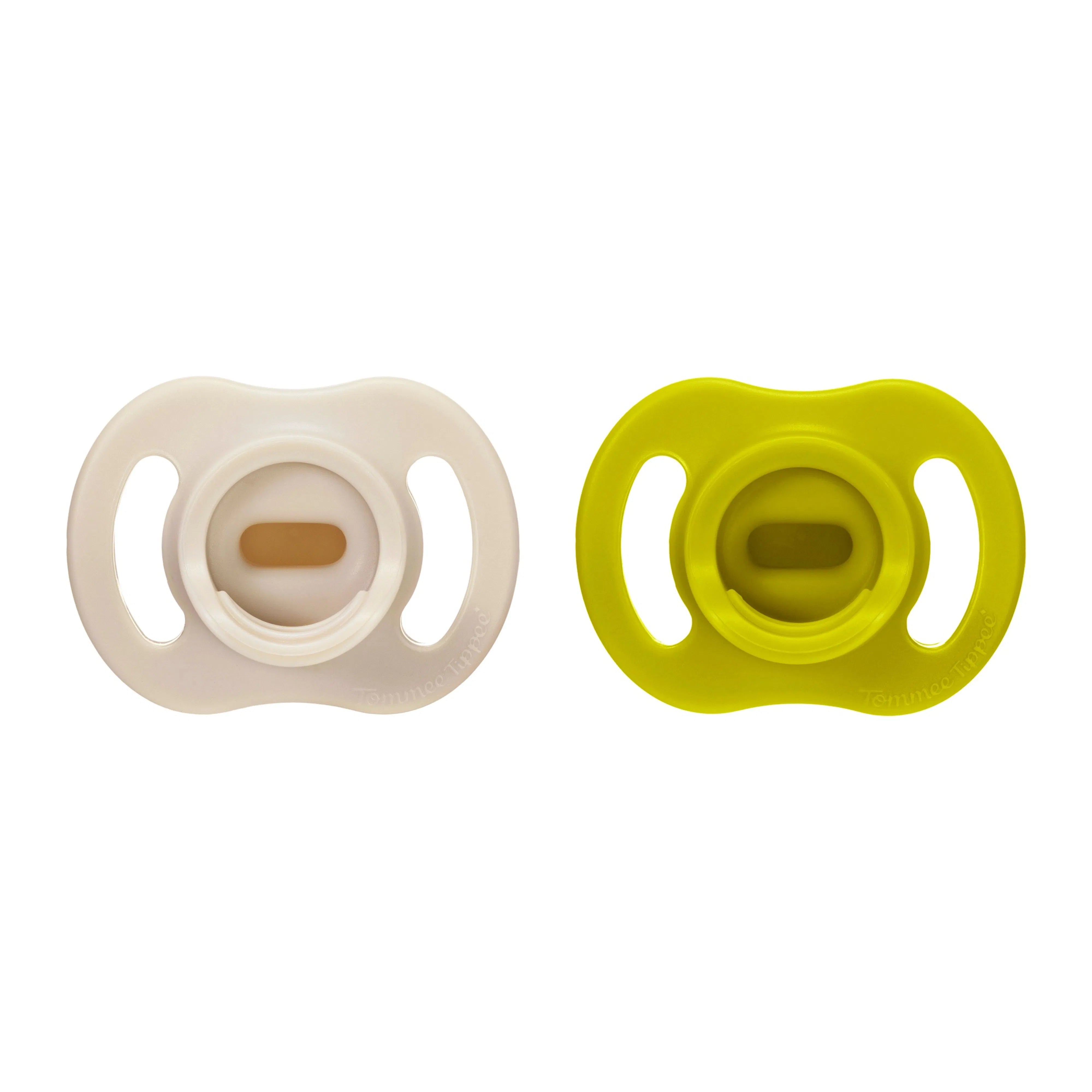 Tommee Tippee Ultra Light StayPut Silicone Soother 2 Pack 6-18 Months