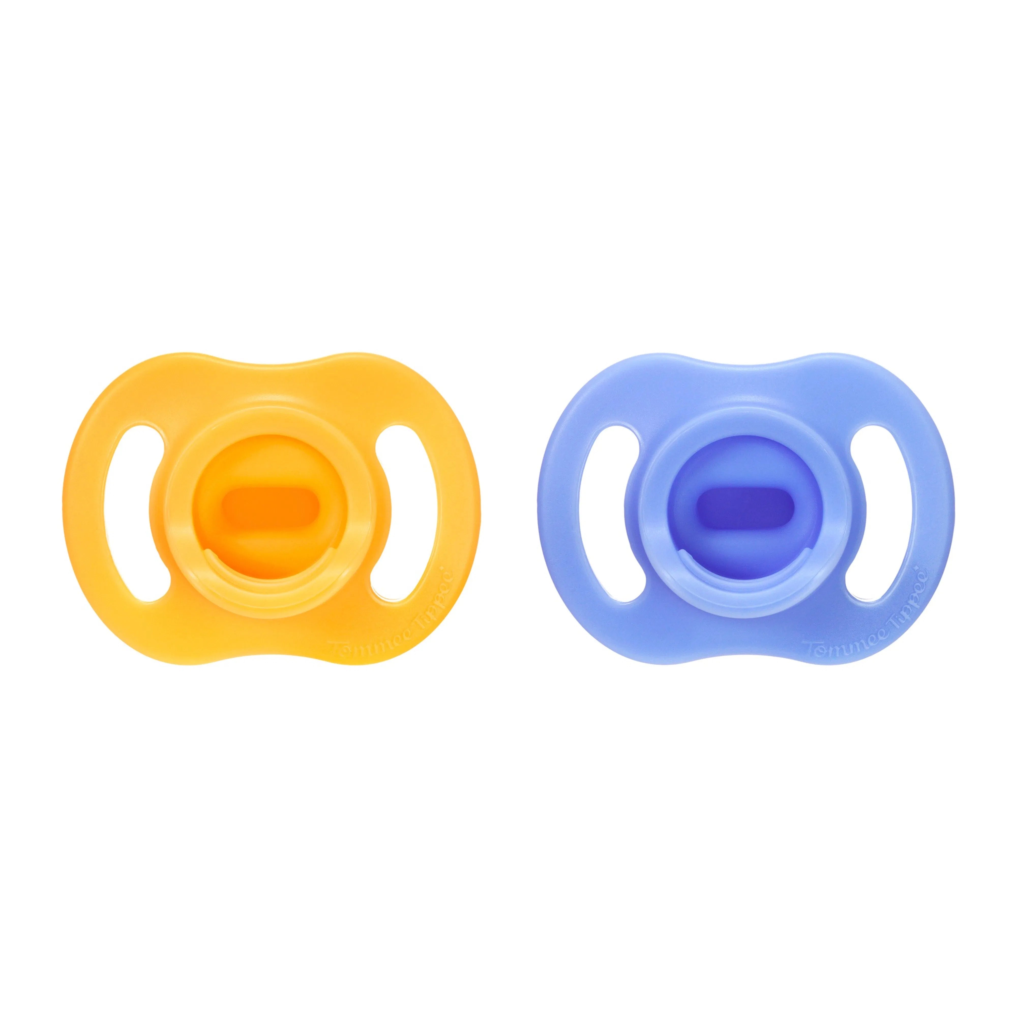 Tommee Tippee Ultra Light StayPut Silicone Soother 2 Pack 6-18 Months