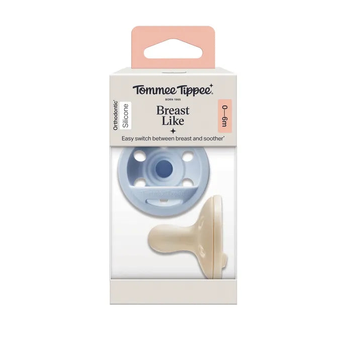 Tommee Tippee Breast Like Baby Soother 2 Pack