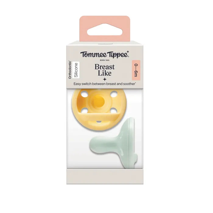 Tommee Tippee Breast Like Baby Soother 2 Pack
